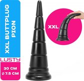 Lusty XXL Buttplug Pion - 30 x 7,5 cm - Extra Grote Anaalplug Met Zuignap - Seksspeeltjes - Sextoys