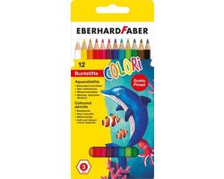 Eberhard Faber aquarelpotlood - Colori - 12 stuks - kartonetui - EF-516012