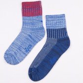 Vodde Random Quarter 2-pack Blue Marine / 39-42