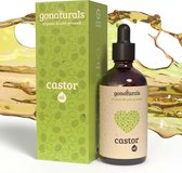 gonaturals Castor Oil - Huidverzorging - Castor Olie 50ml - Castorolie Haar en Wonderolie Ricinusolie voor gezicht