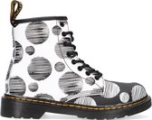 Dr Martens 1460 K Veterboots - Laarzen Met Veters - Meisjes - Wit - Maat 31