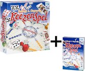 Clown Games Keezenspel / Keezen - Bordspel en Reiseditie - Bundelpakket - Voordeelpakket