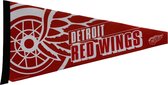USArticlesEU - Detroit Red Wings - NHL - Vaantje - Ijshockey - Hockey - Ice Hockey -  Sportvaantje - Pennant - Wimpel - Vlag - Wit/Rood - 31 x 72 cm