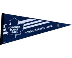 USArticlesEU - Toronto Maple Leafs - Canada - NHL - Vaantje - Ijshockey - Hockey - Ice Hockey -  Sportvaantje - Pennant - Wimpel - Vlag - Blauw/Wit - 31 x 72 cm