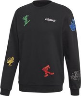 adidas Originals Goofy Crew Sweatshirt Mannen Zwarte Xs