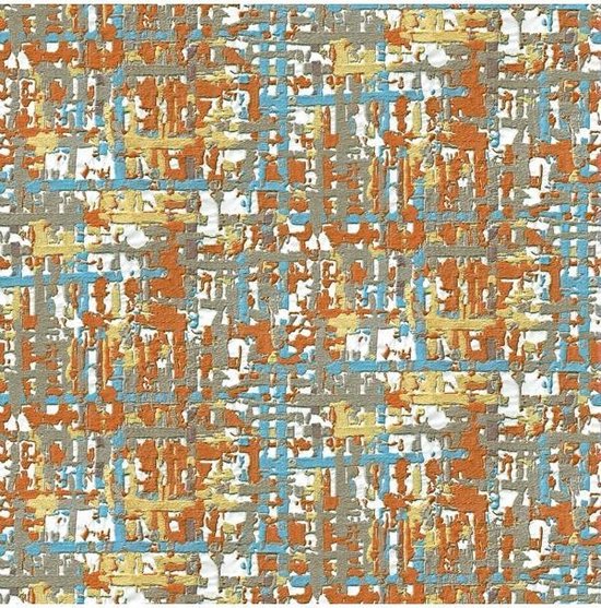 Tissu Embellissement abstrait multicolore - DE120098