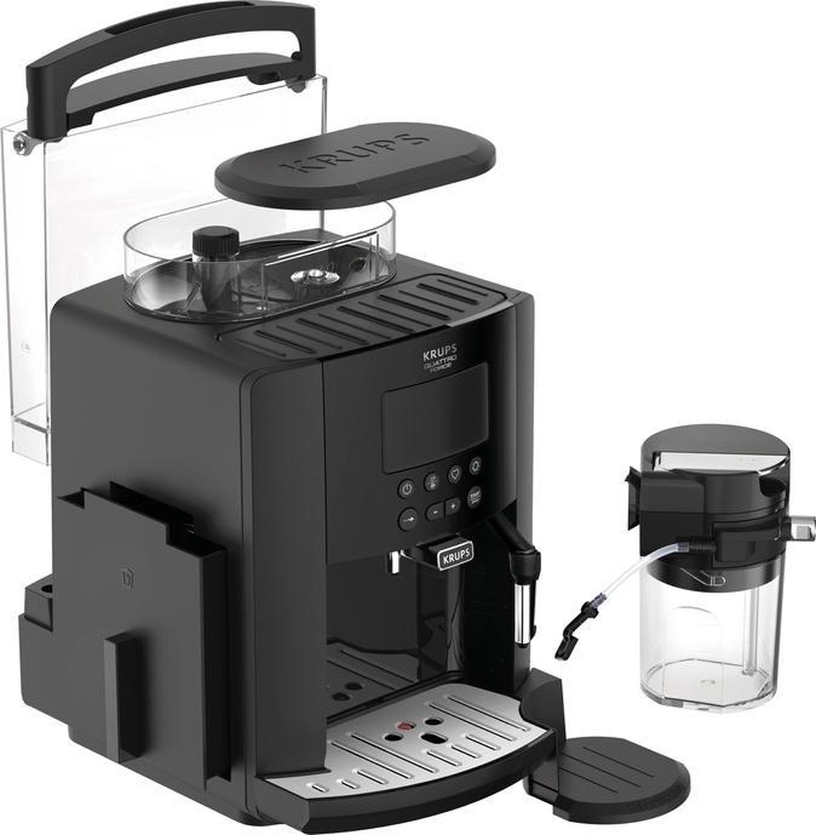 Krups Essential EA819N10 koffiezetapparaat Volledig automatisch  Espressomachine 1,7 l | bol