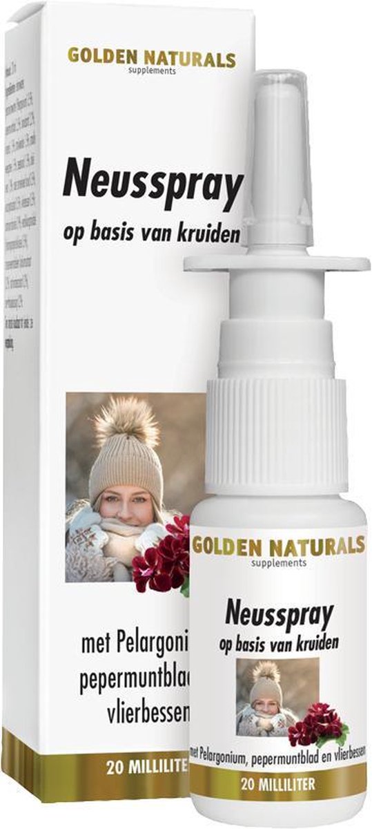 Goedkoopste Golden Naturals Neusspray (20 milliliter