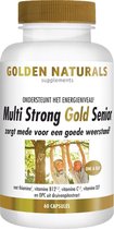 Golden Naturals Multi Strong Gold Senior (60 vegetarische capsules)