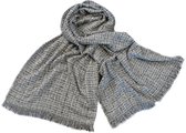 Jessidress® Luxe Sjaals Elegante Dames Wintersjaal Omslagdoek 200 x 64 cm - Grijs