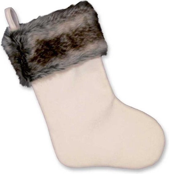 Foto: Unique living cosy christmas sock white