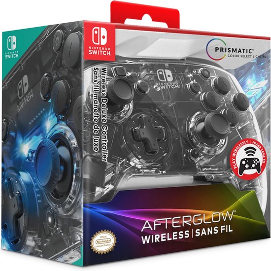PDP Gaming AfterGlow Draadloze Deluxe Controller Nintendo