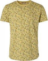 T-shirt Ronde Hals Print Lime Groen (95350355 - 056)