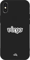 iPhone XS Max Case - Virgo (Maagd) Black - iPhone Zodiac Case