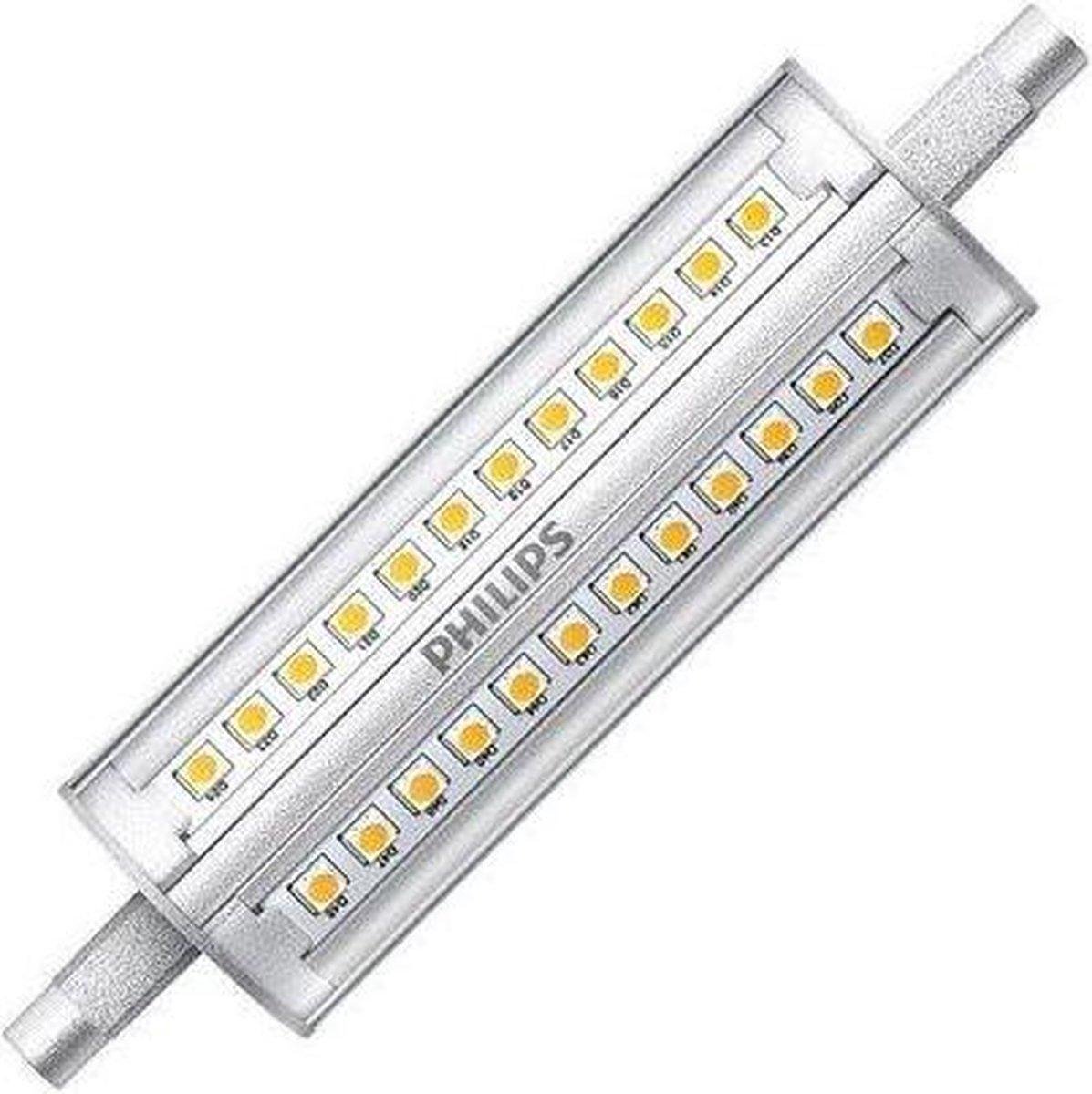 Philips 118mm LED R7s - 14W (100W) - Koel Wit Licht - Dimbaar | bol.com