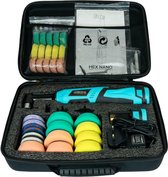 CARBON COLLECTIVE – HEX NANO MACHINE POLISHER – DUAL ACTION BATTERY POLISHER KIT