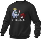 Gamer Kleding - Among Us - I Can Explain - Gaming Trui - Streamer