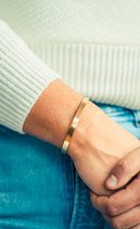 Magnifico Gouden armband - Bangle - Goud- RVS - Waterbestendig - Cadeau - Valentijn - Verjaardag