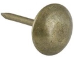 STARX - Stoel - Stoffeer- Bekleding -nagel ijzer- Messing - 9.5 mm.- inhoud 35 stuks.