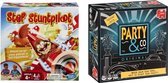 Spellenbundel - 2 Stuks - Stef Stuntpiloot & Party&Co Original