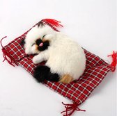 slapende kat knuffel | Mooie Simulatie | Kat Mat | Pop Decoraties | Dier Pop | Pluche