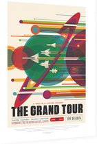 The Grand Tour (Visions of the Future), NASA/JPL - Foto op Dibond - 60 x 80 cm