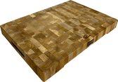 The Teakstore® - Snijplank - Hout - Butcher Block - Hakblok - Luxe snijplank - Vierkant - 50 x 36 x 5.0 cm