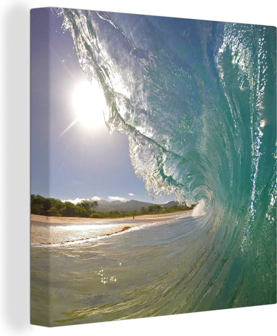 Feeby Canvas Schilderij 1-delig 120x80 Fotoprint XXL op Canvasdoek