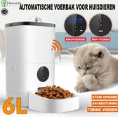 MoreLife Voerbak | Automatische Voerbak | Wi-Fi  | Voerautomaat | Voerbak Kat | Voerbak Hond | Automatische Voerbak Kat | Voerautomaat Kat 6 LITER