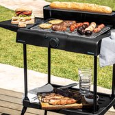 Cecotec - Elektrische Barbecue - BBQ - PerfectSteak 4250 Stand - 2400W - Indicatielampje - Hoogte: Verstelbaar RVS en kunststof