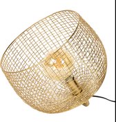 dePauwWonen Basket wire Tafellamp - incl led lampen - E27 - Goud