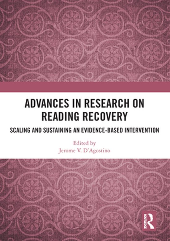 Advances in Research on Reading Recovery - cover