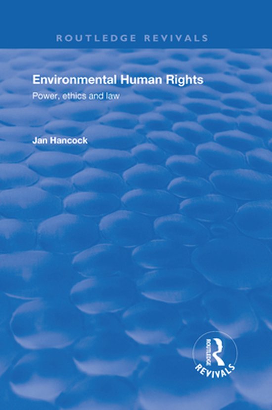 Routledge Revivals - Environmental Human Rights - cover