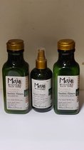 Maui Moisture Thickens & restore Bamboo fiber Set van 3! shampoo/conditioner/slow cut mist