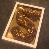 Liebechoc Ambachtelijke Chocolade Letter - 200 gram