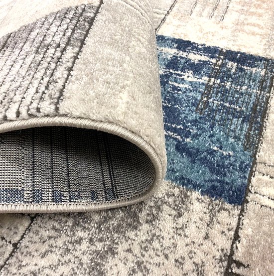 Ontdek In- & Outdoor Loper Bronco Blauw in diverse maten