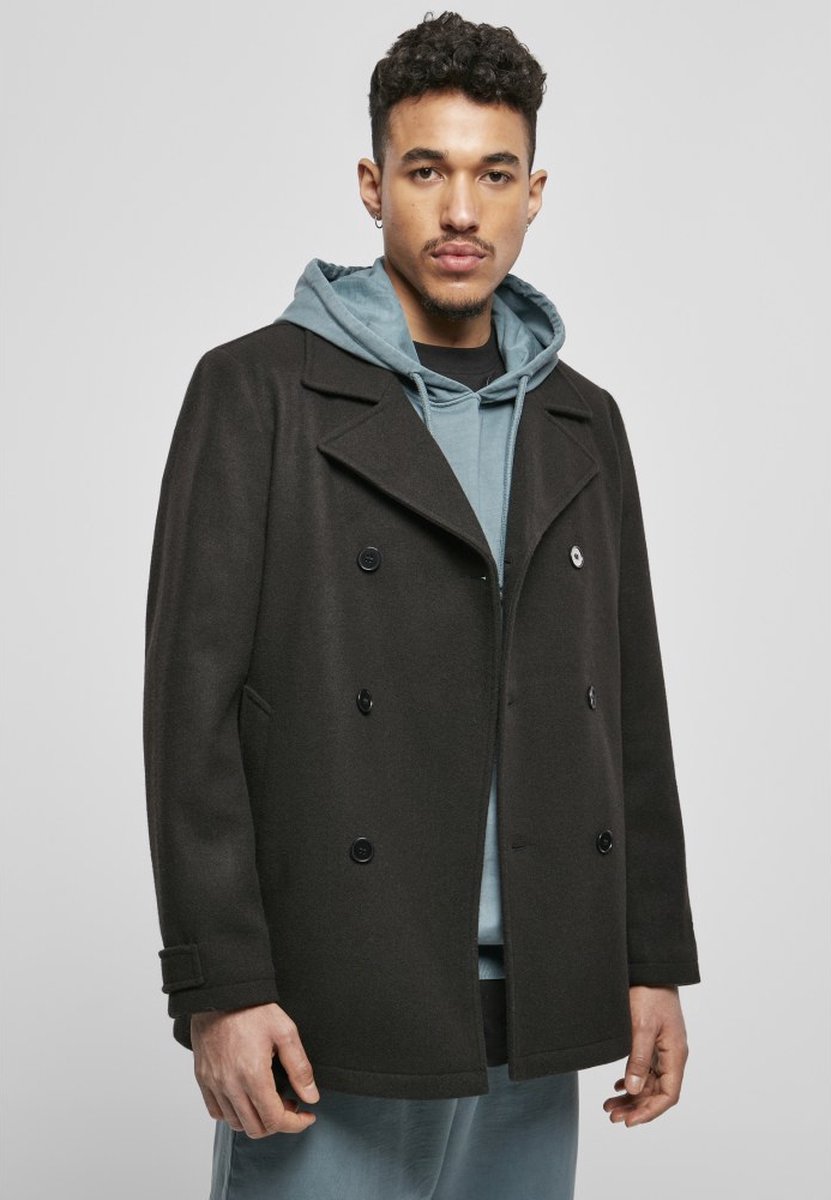 Urban Classics Classic Pea Jas 2XL Zwart