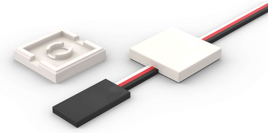BrickLED 10 Wegwerk tegel 2x2 - Wit Verlichting voor LEGO | bol.com