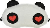 Slaapmasker panda heart