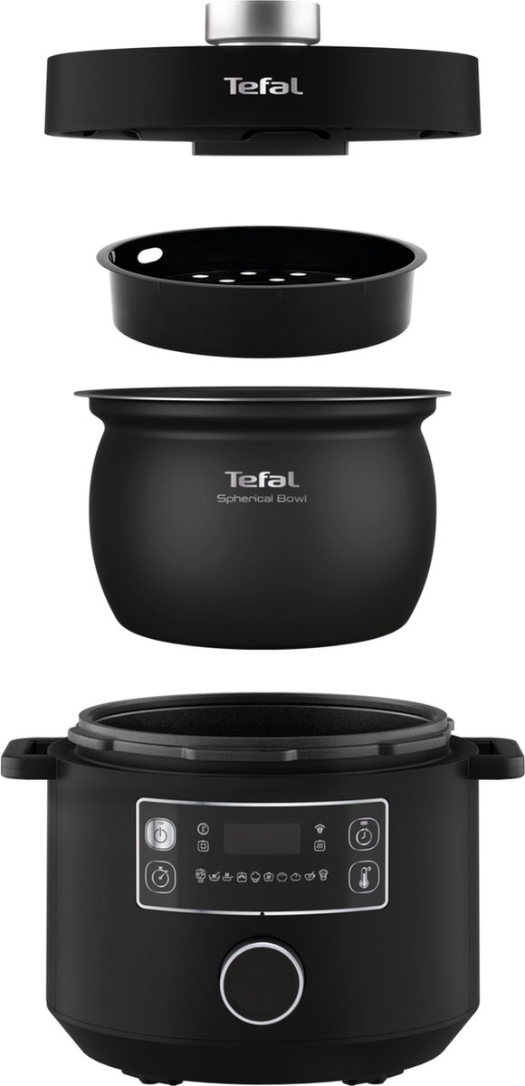 Afbeelding 3 van Tefal Turbo Cuisine CY7548 - Multicooker - Zwart