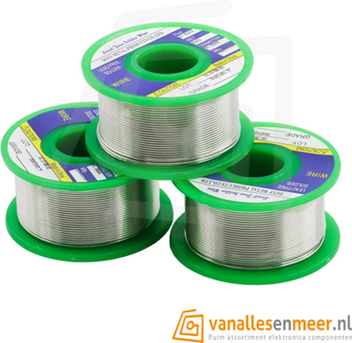 Soldeertin 0.6mm 50gr Lood vrij 99.3/0.7