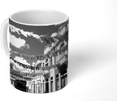 Mok - Brazilië - Vlag - Zwart - Wit - 350 ML - Beker
