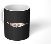 Mok - Boot - Zee - Lucht - 350 ML - Beker