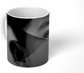 Mok - Vlag van Tsjechië - zwart wit - 350 ML - Beker