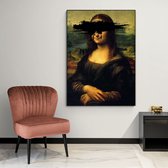 Artistic Lab Poster - Mona Lisa Dibond - 100 X 70 Cm - Multicolor