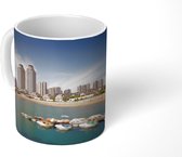 Mok - Boten in de haven van Shenyang in China - 350 ML - Beker