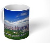 Mok - Panorama van de miljoenenstad Dalian in China - 350 ML - Beker