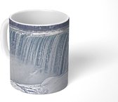 Mok - De Niagarawatervallen in de winter bevroren - 350 ML - Beker