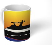 Mok - een jacht onder de zon - 350 ML - Beker