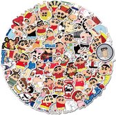 Shin Chan Stickers - 50 Stuks - Shin Chan - Manga - Anime - Cartoon